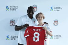 Liverpool Football Legend, Emile Heskey, Visits BISS