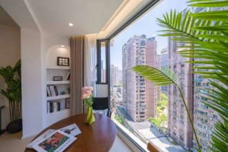 Wuding Rd metro/1br1bt/central AC/floor heat/oven/dishwasher Listing on SmartShanghai housing