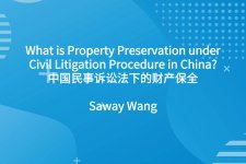 What is Property Preservation under Civil Litigation Procedure in China?
