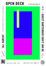 Open Deck  x Guest Bartender Shift Ian He