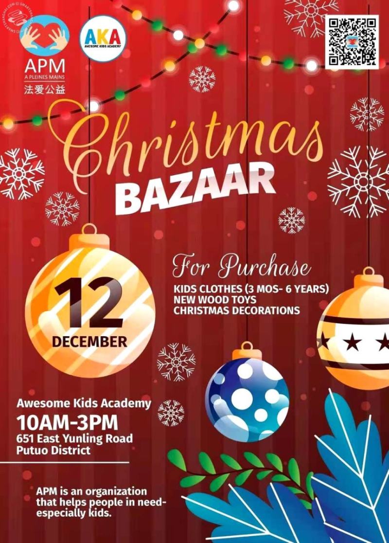 Christmas Bazaar at Awesome Kids Academy