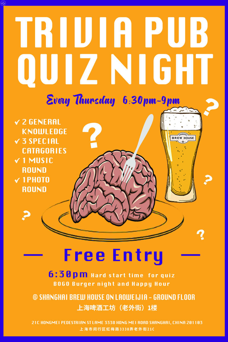 Trivia Pub Quiz Night