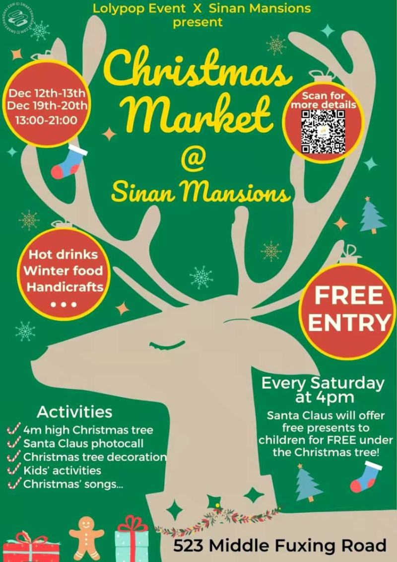 Christmas Market at Sinan Mansions