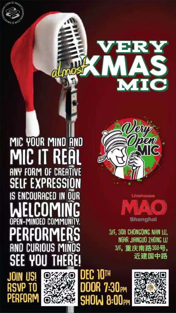 Very Open Mic Xmas Edition
