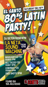 Fiesta Mexicana 80s Latin Party
