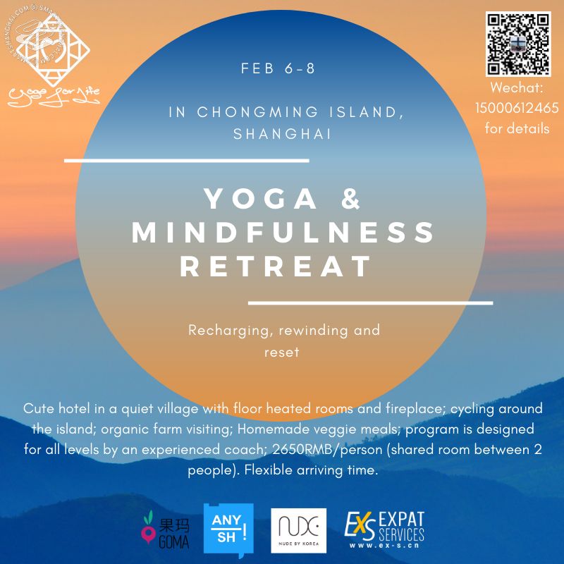 Yoga & Mindfulness Retreat Feb 6-8
