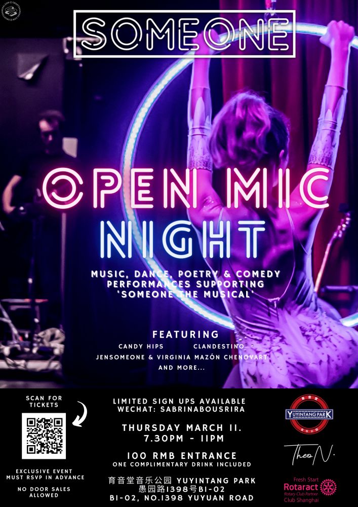 Someone Open Mic Night