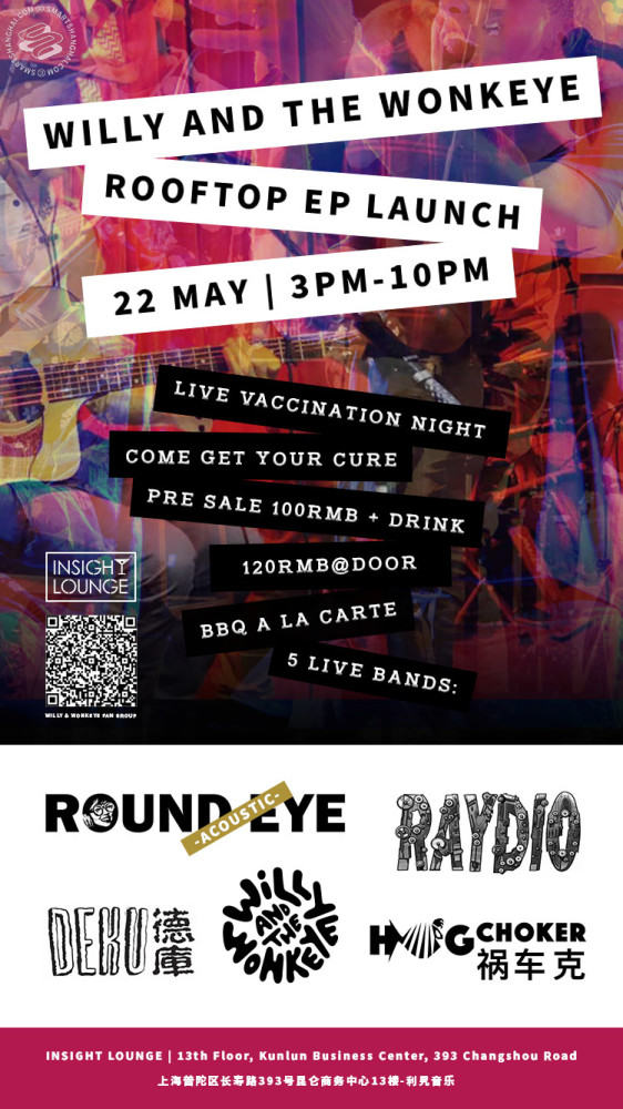 Willy & The Wonkeye EP Launch Rooftop Concert