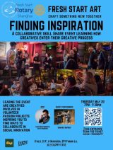 Fresh Start Art: “Finding Inspiration”