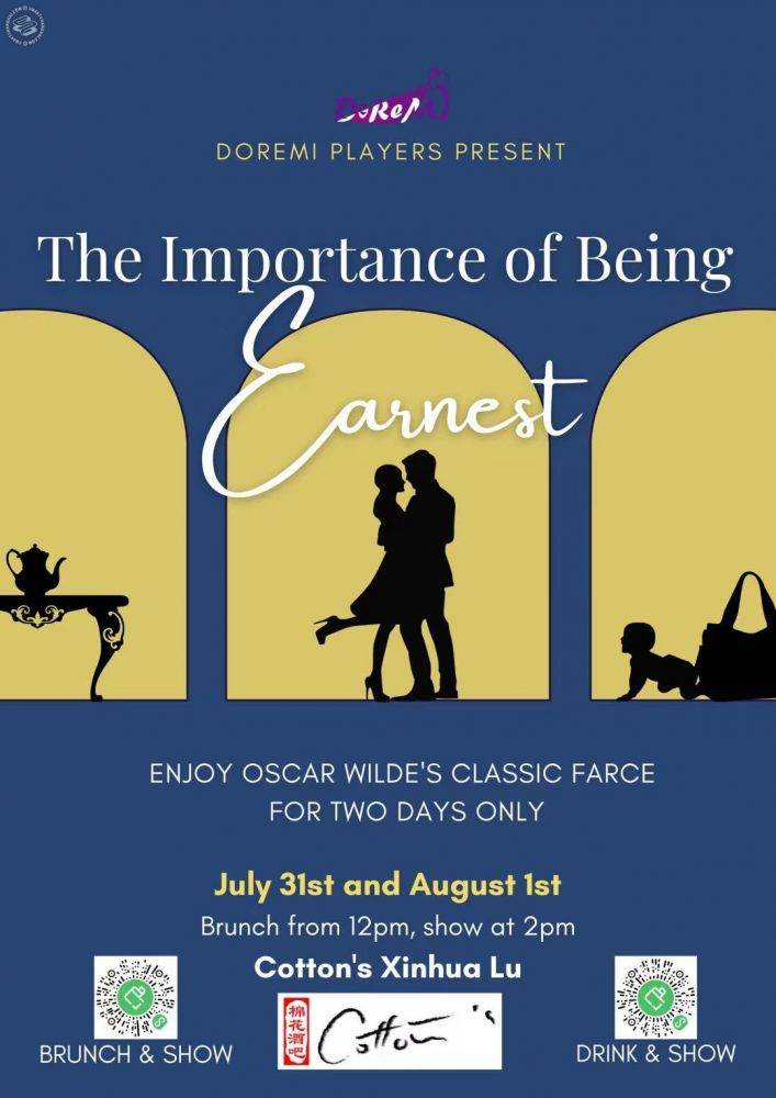 The Importance of Being Earnest: Dinner & A Show