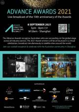 Broadcast of Advance Global Australian Awards 2021