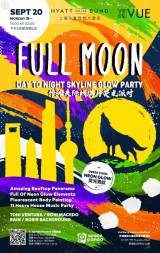Full Moon Glow Party - Rooftop Edition