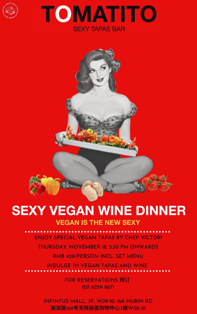 Sexy Vegan Wine Dinner