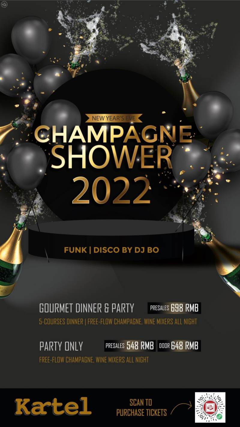 Kartel New Year’s Champagne Shower
