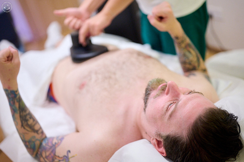 Here I Am with My Shirt Off Again