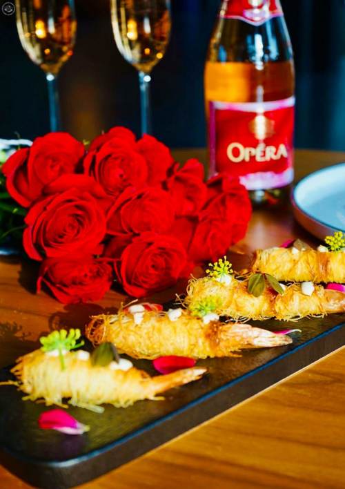 Valentine's Dinner in Art Gallery