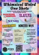 Whimsical, Weird One Shots