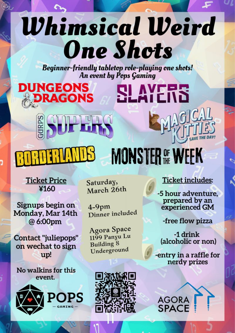 Whimsical, Weird One Shots