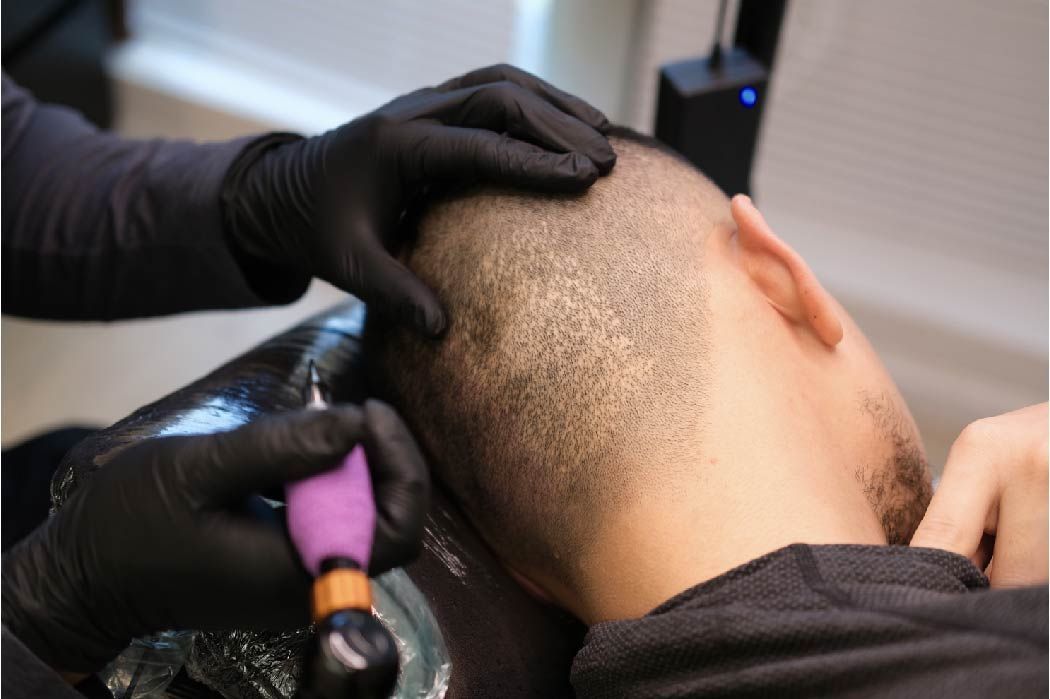 MicroInk SMP Hair Tattoo - 2