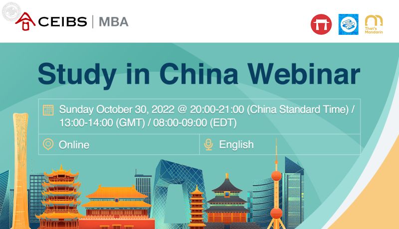 Study in China (Webinar)
