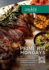 Prime Rib Mondays - Steak & Wine for 888rmb