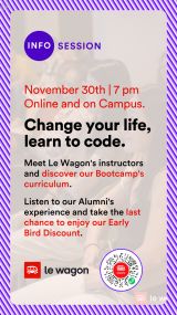 Info Session: Change your life, learn to code. 