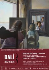 Salvador Dalí in Shanghai Metro (Middle Longhua Station)