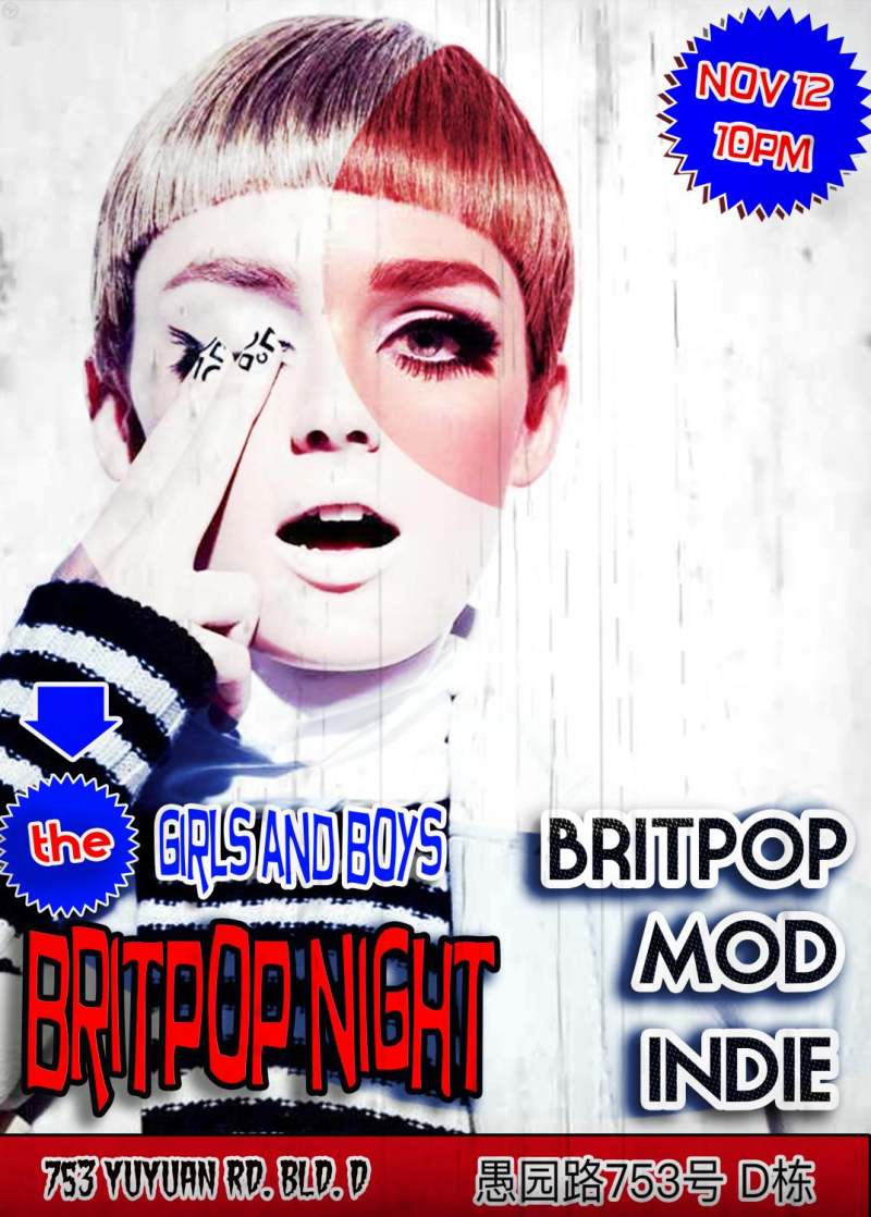 Girls and Boys Britpop Night 
