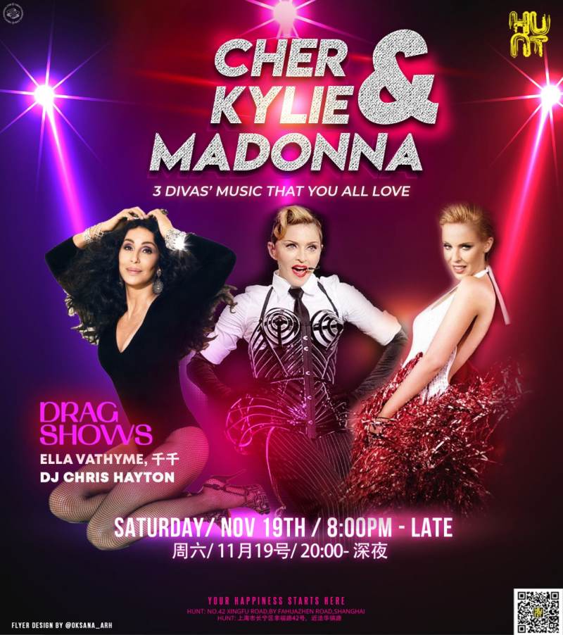 Kylie & Cher & Madonna 