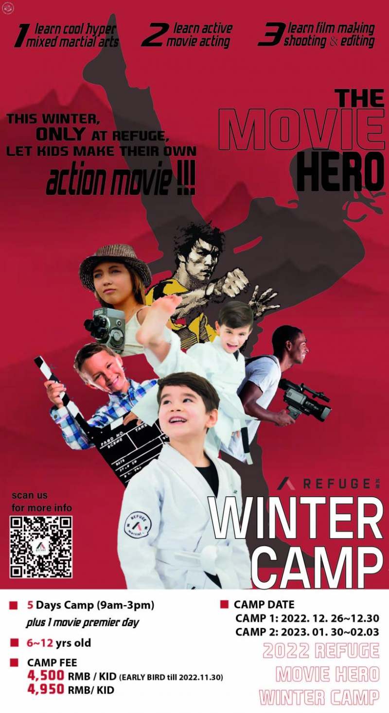 Refuge Winter Camp - Be Our Movie Hero