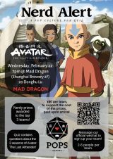 Avatar the Last Airbender Pub Quiz