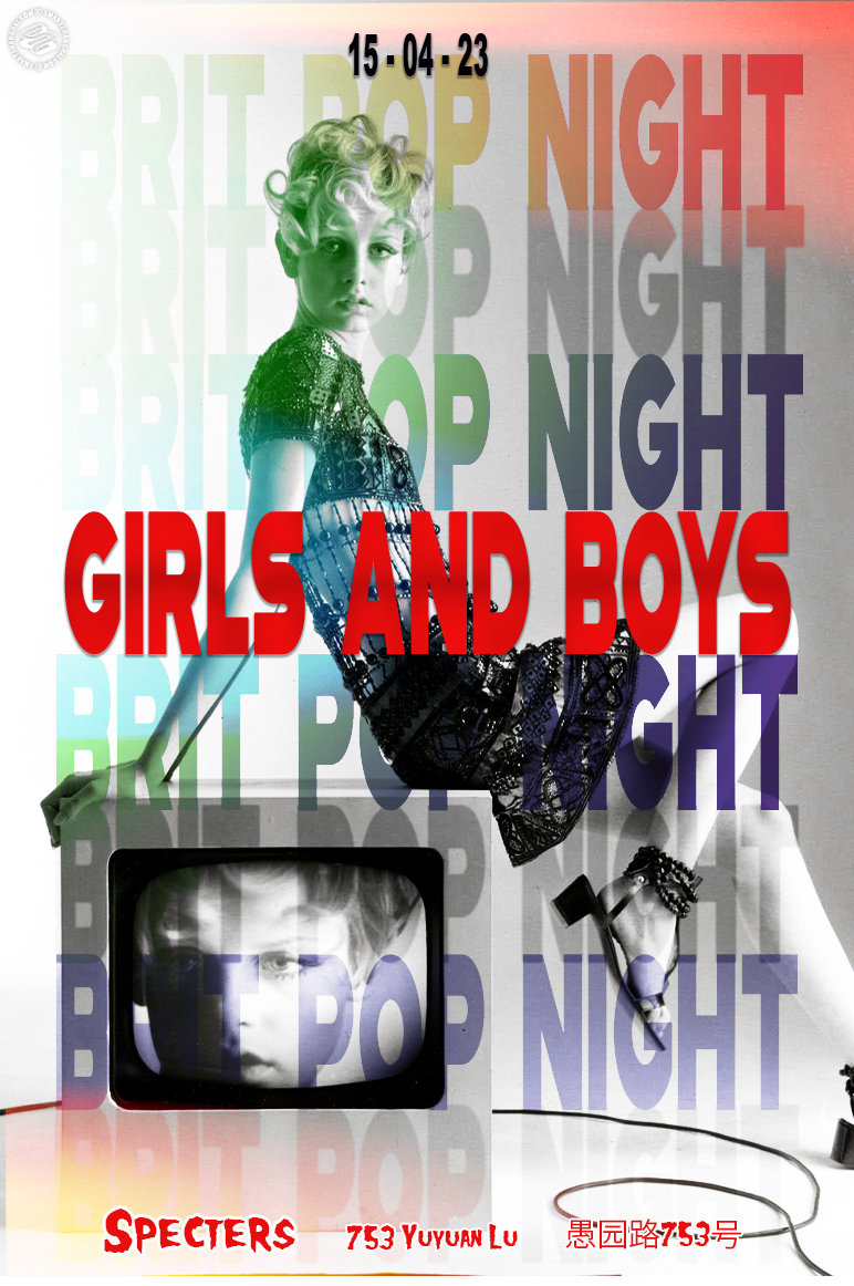 Girls & Boys Brit Pop Night 