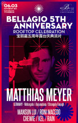 Matthias Meyer - Bellagio 5th Anniversary Rooftop Celebration