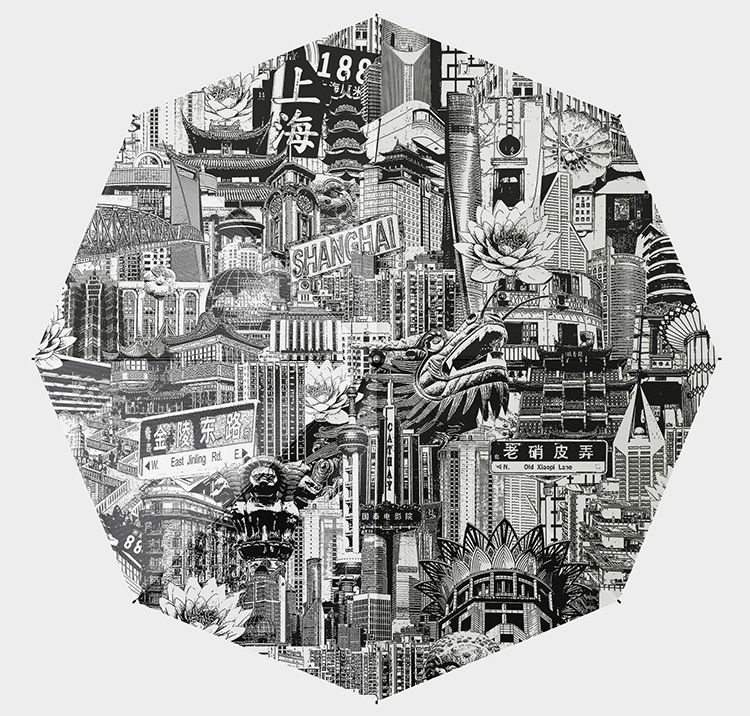 Smash Product: Shanghai Cityscape Umbrella