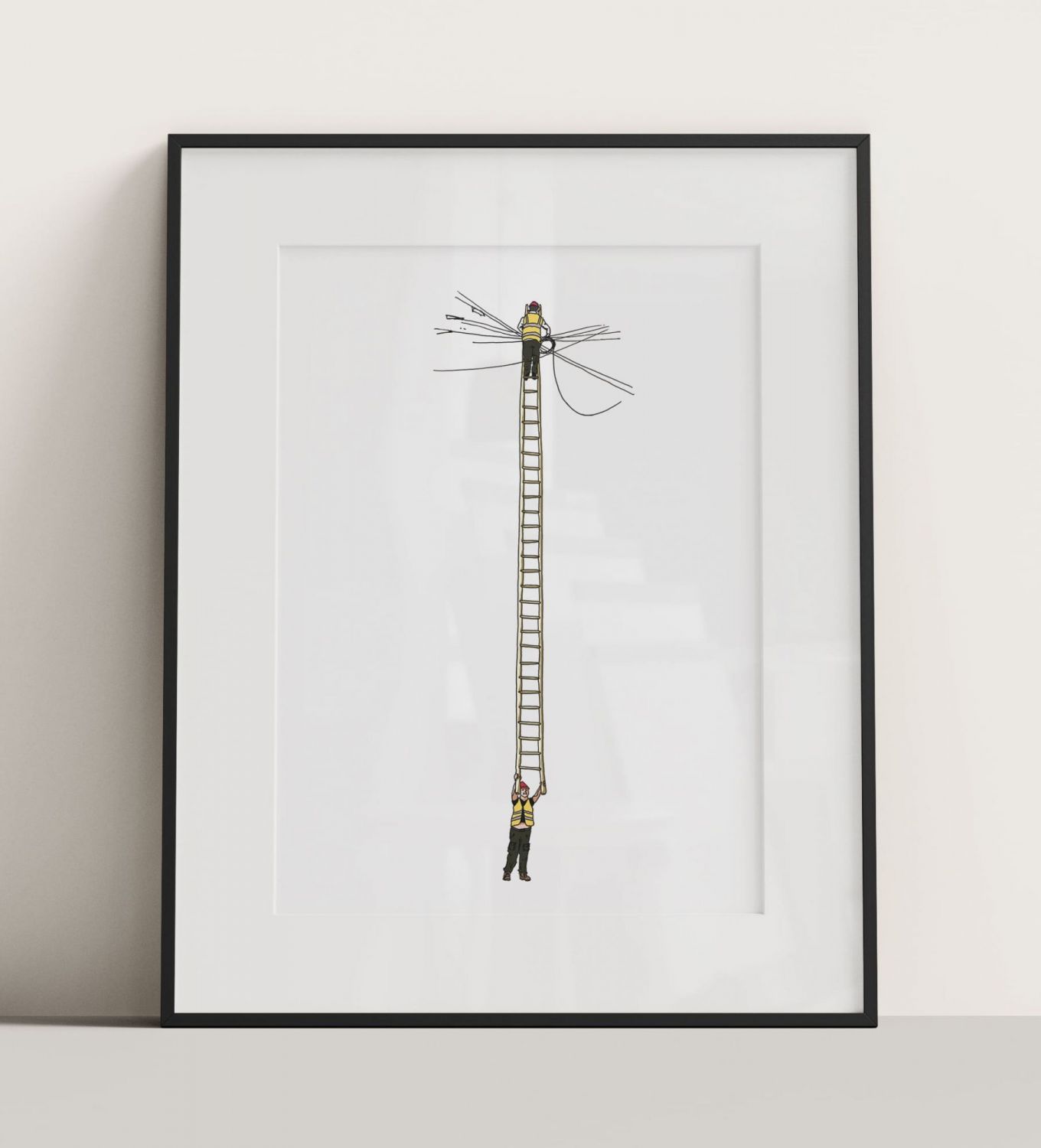 Smash Product: Ladder Guy - Poster