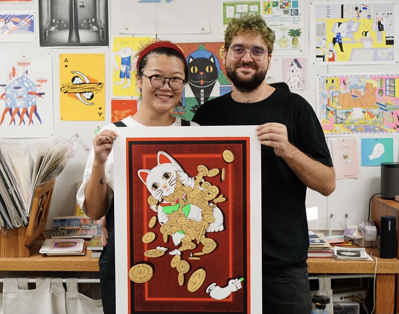 Smash Product: Lucky Cat - Poster