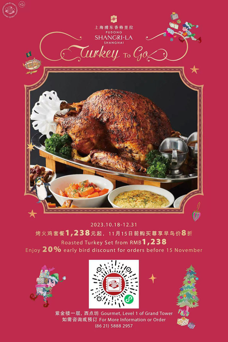 Festive Turkey-to-Go by Pudong Shangri-La