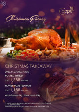 Christmas Roasted Turkey & Bone Ham Takeaway by Conrad 