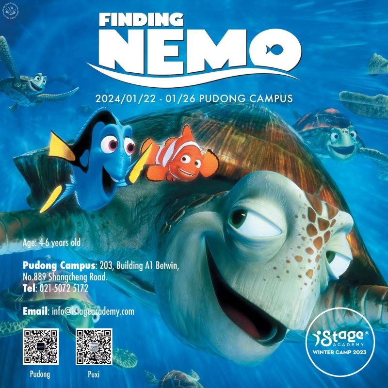 iStage Winter Camp 2023 - Finding Nemo