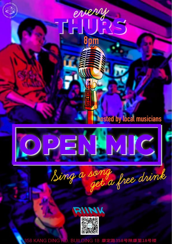 Open Mic Night at Riink