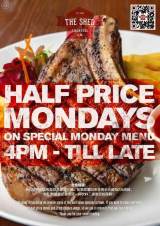 Half Price Mondays 