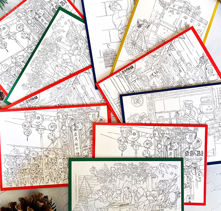 Set of Ten Greeting Cards