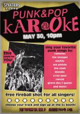 Punk&Pop Karaoke at Specters! 
