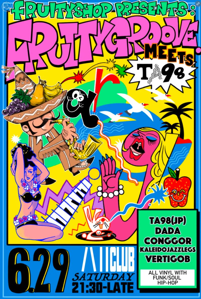 Fruity Groove Meets TA98