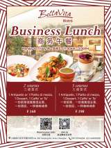 Business lunch at Bella Vita Bistro 