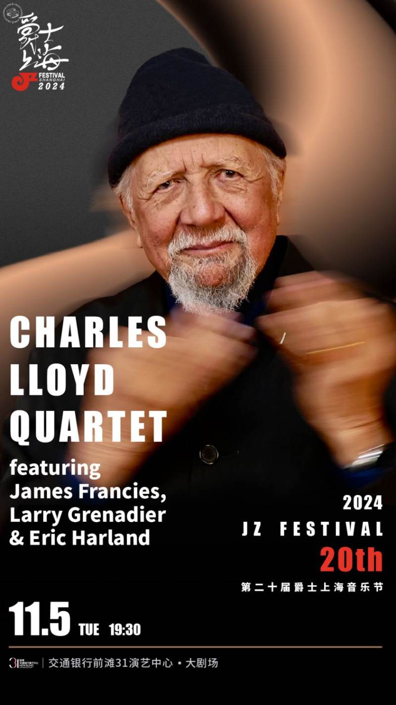 Charles Lloyd Quartet Feat. James Francies, Larry Grenadier & Eric Harland