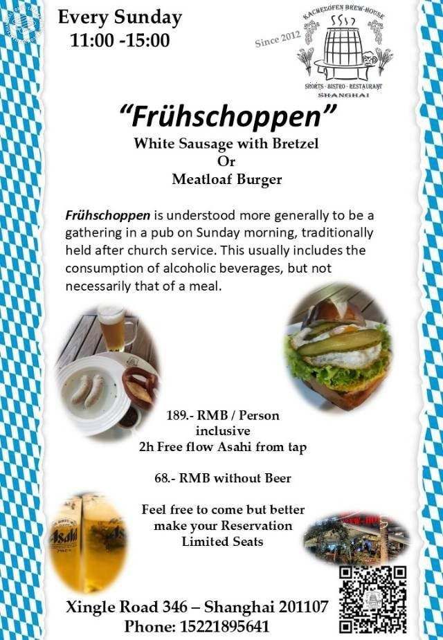 Fruehschoppen (Bavarian Breakfast Brunch)