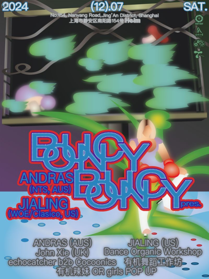 BOUNCY BOUNCY pres. ANDRAS (AUS) & JIALING (US)