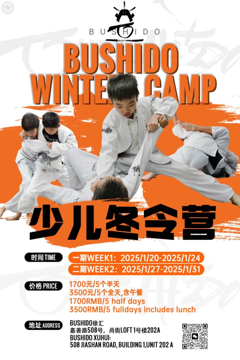 Bushido Winter Martial Art Camp