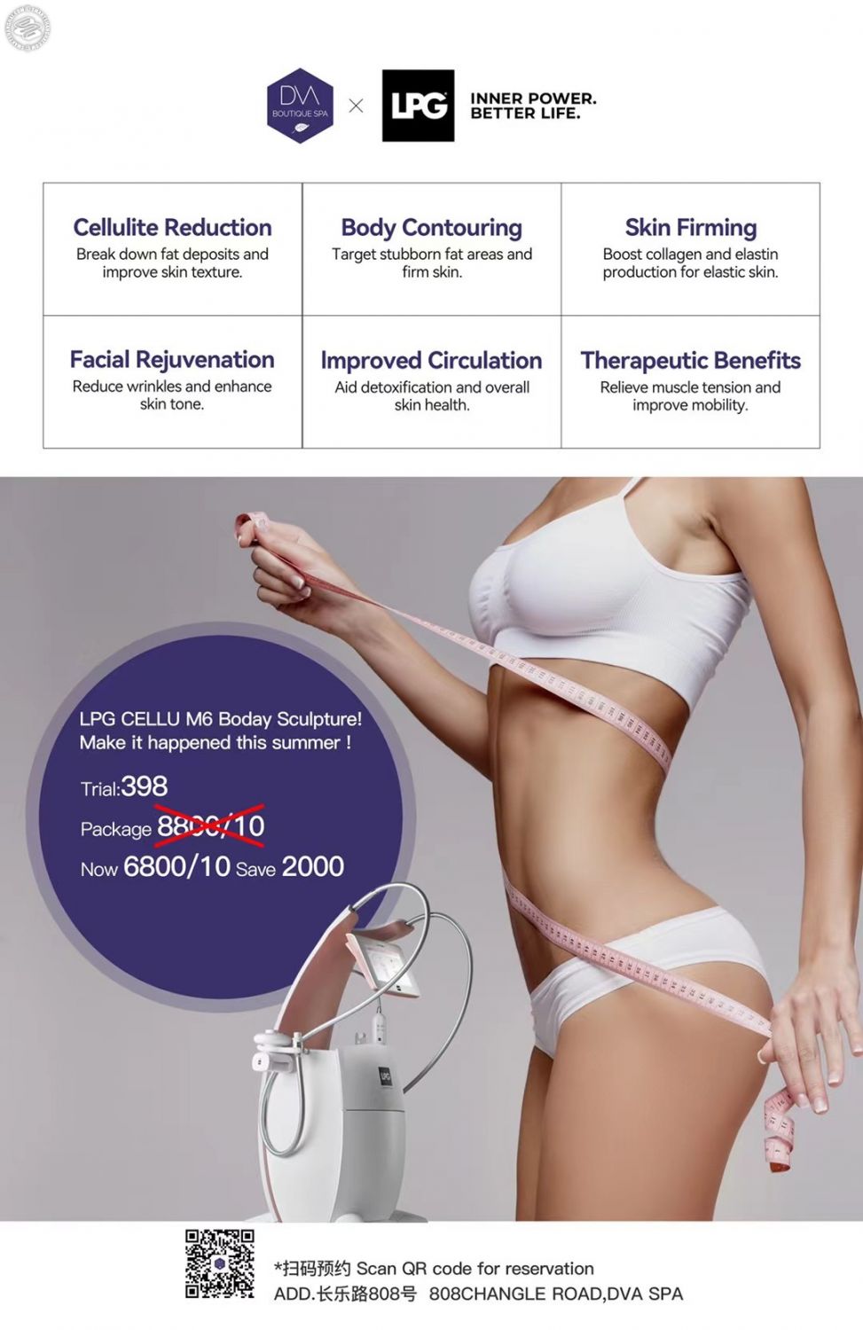 LPG Facial Lifting or Belly Fat Loss Massage: 60% Off Trial!